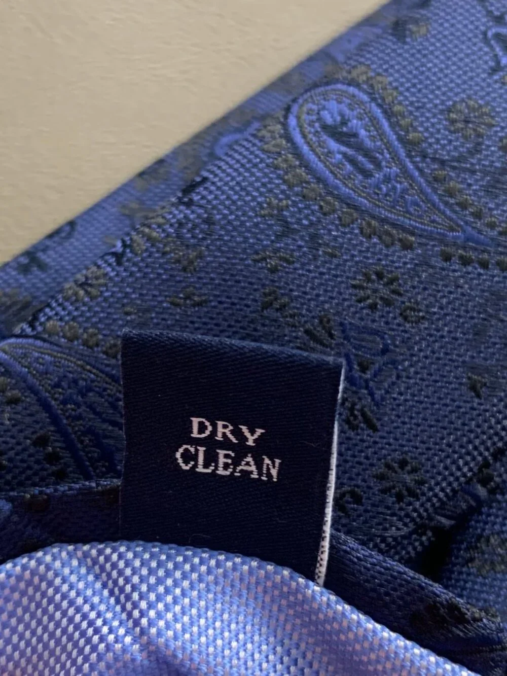 Club Room Men's 3.25'' 100% Polyester Neck Tie, Tenet Paisley Navy Blue